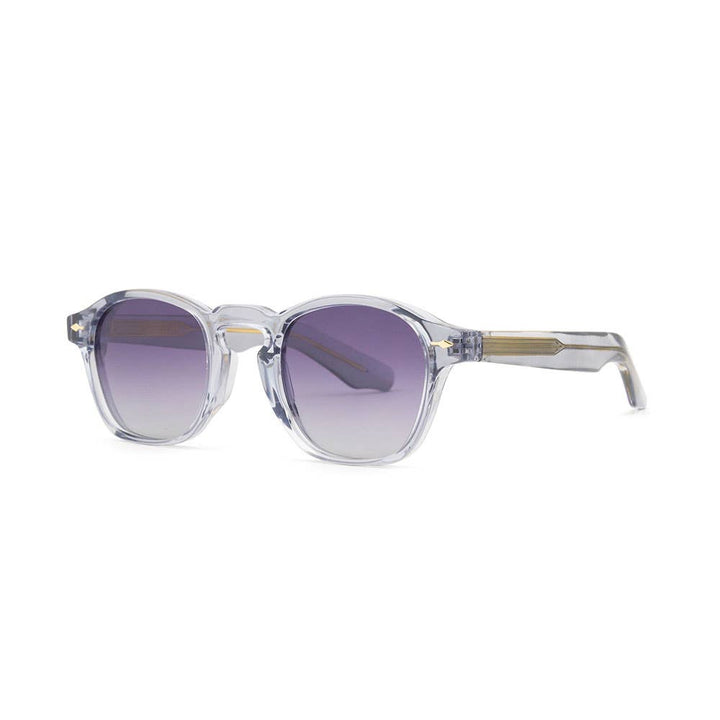 KYLIE | Transparent Grey | Gold Accent | Gradient Lens