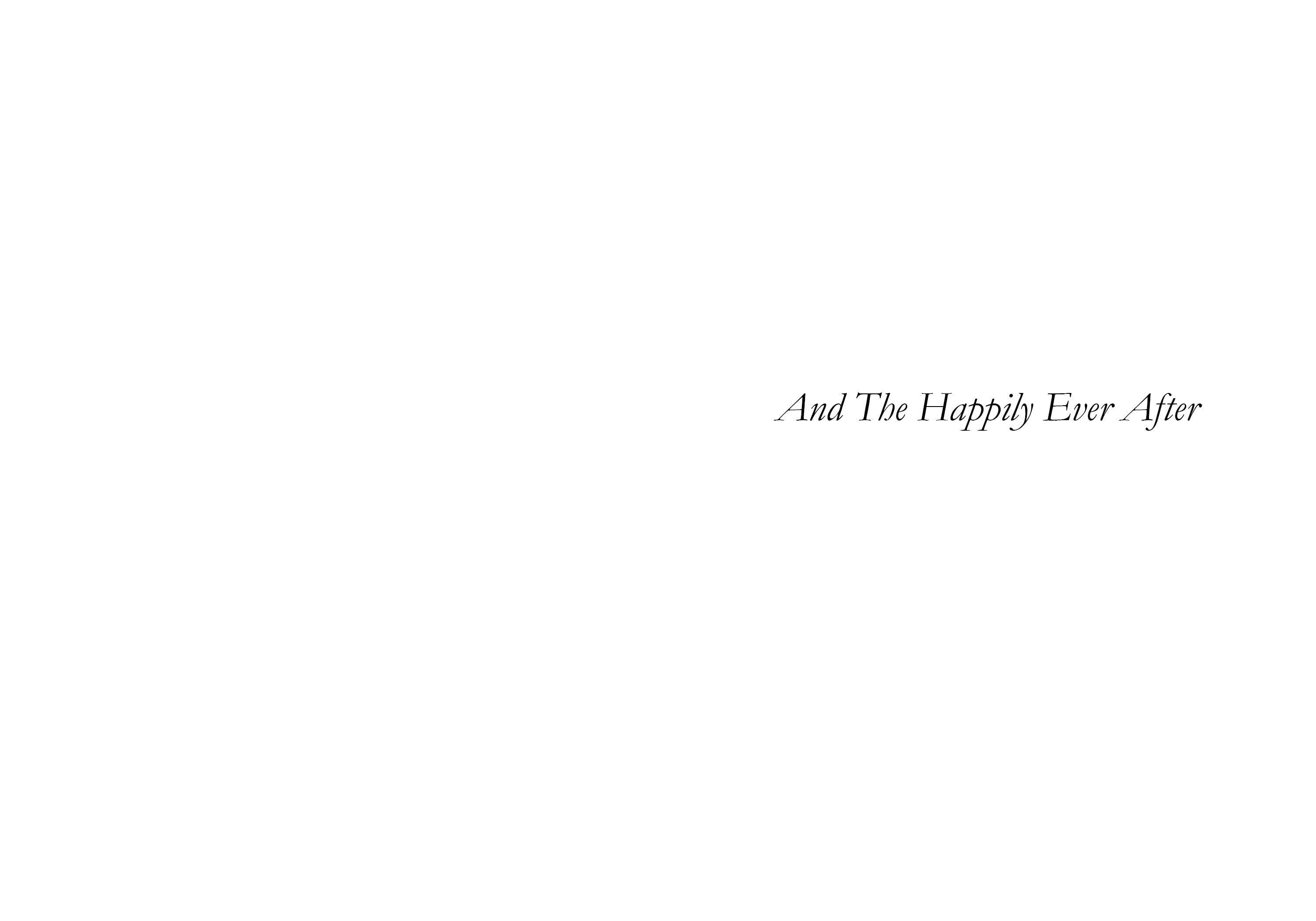 Happily Ever After Wedding Card