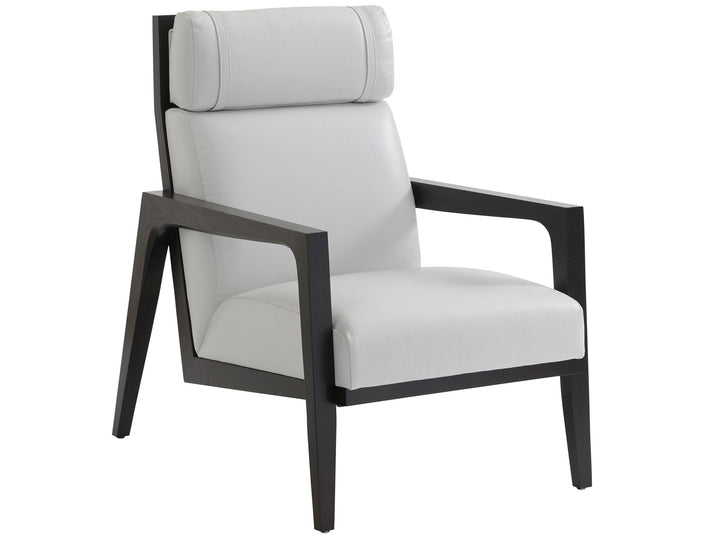 Palm Desert - Covina Leather Chair - White