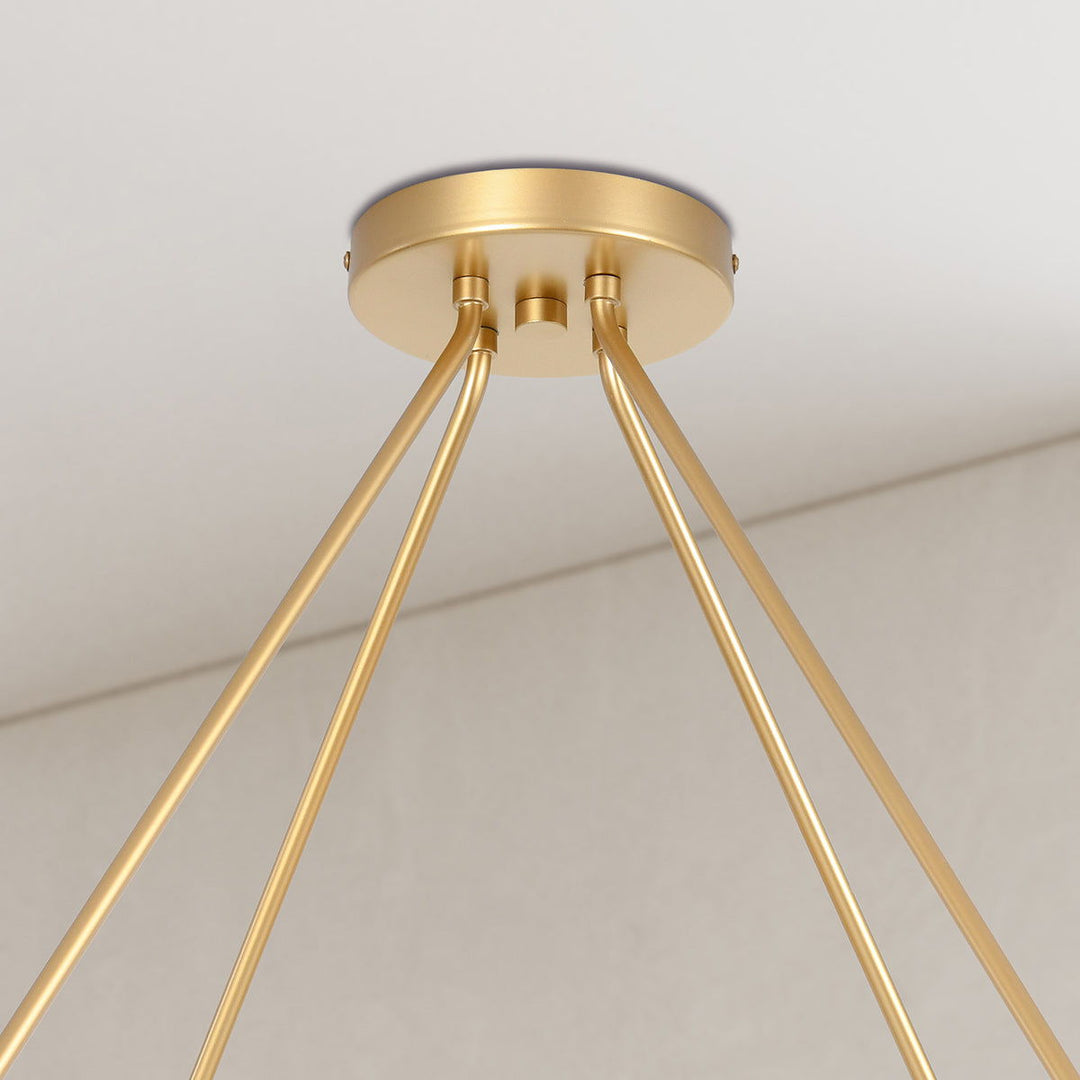 Gina - Chandelier - Gold