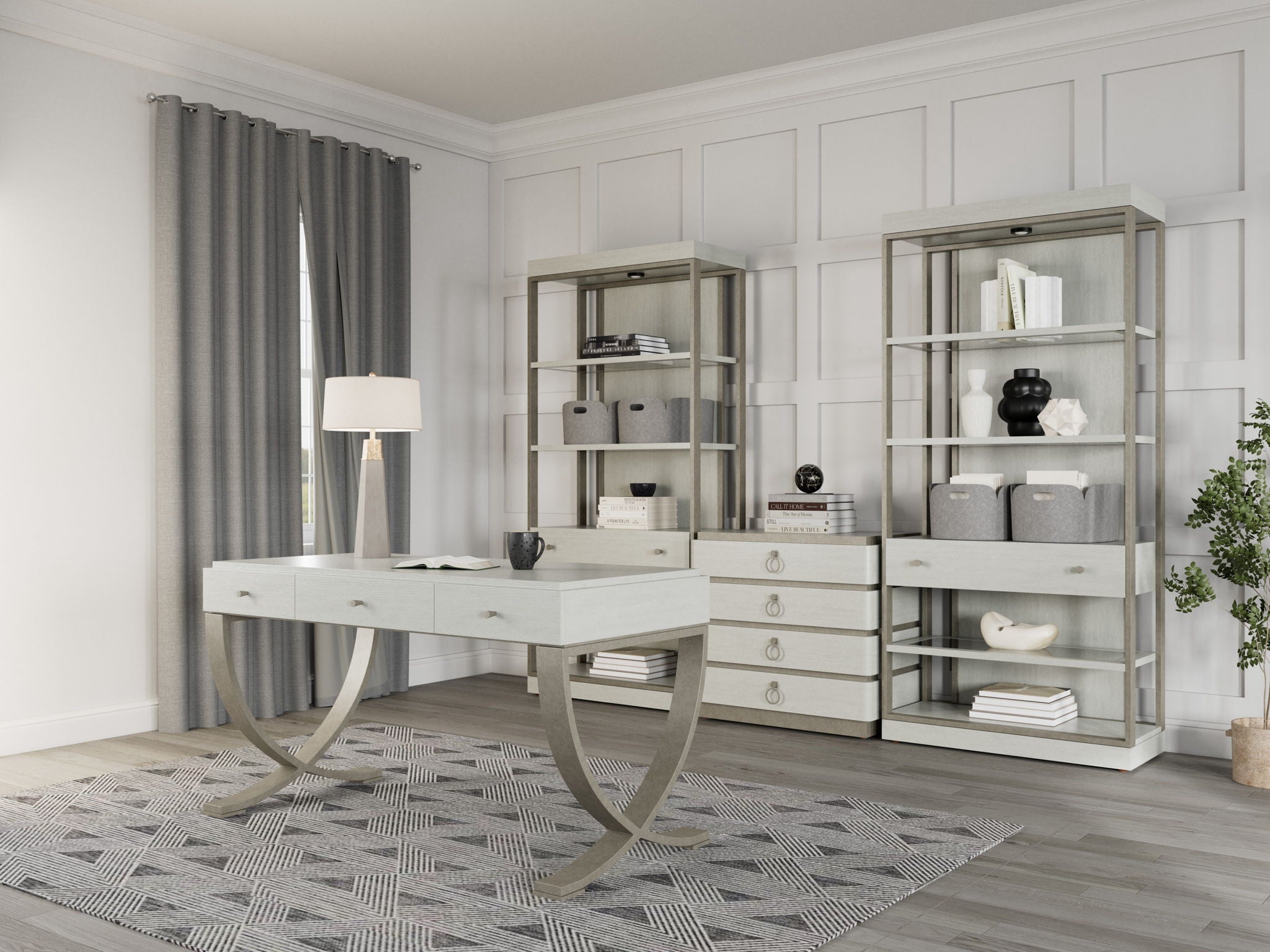 Adeline - Writing Desk - Blanco