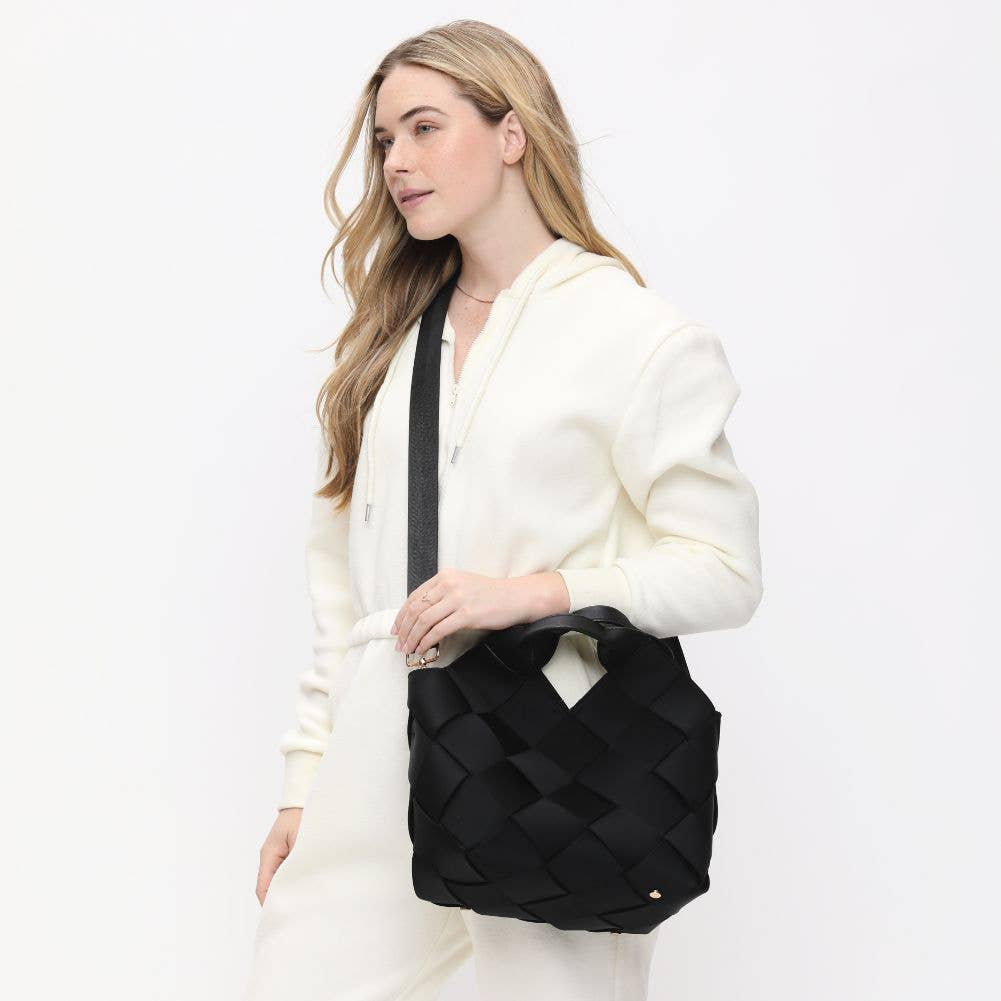 Resilience - Woven Neoprene Tote: Chocolate