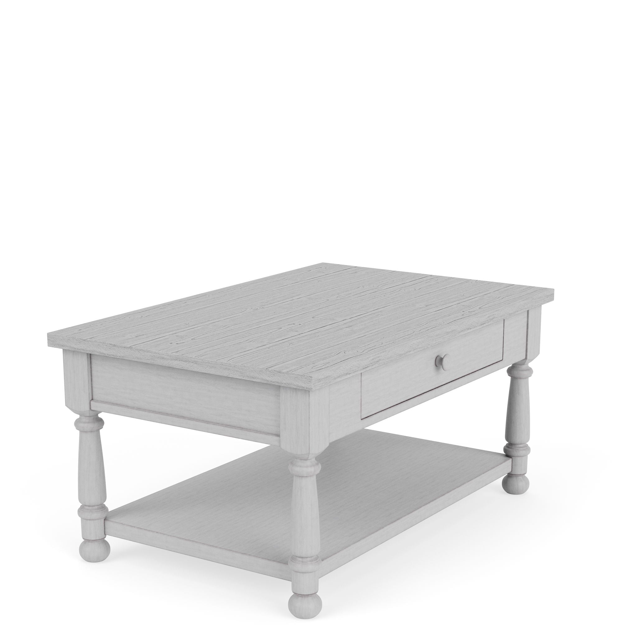 Winston - Rectangular Cocktail Table - Aged Cotton