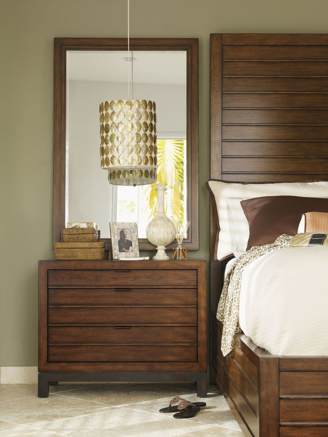 Ocean Club - Coral Nightstand - Dark Brown
