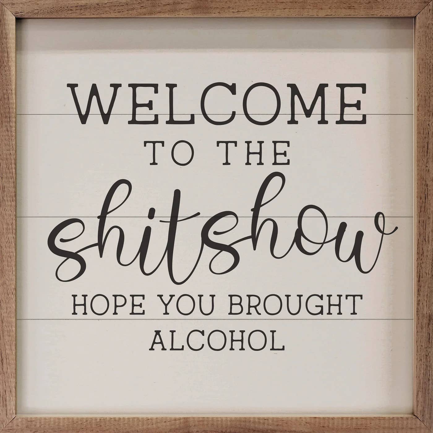 Welcome To The Shitshow White