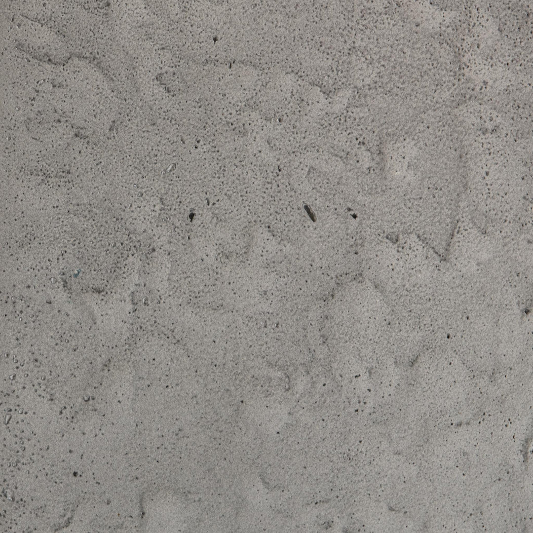 Sania - Outdoor Round Accent Table - Dark Gray