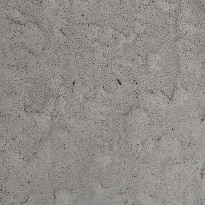 Sania - Outdoor Round Accent Table - Dark Gray