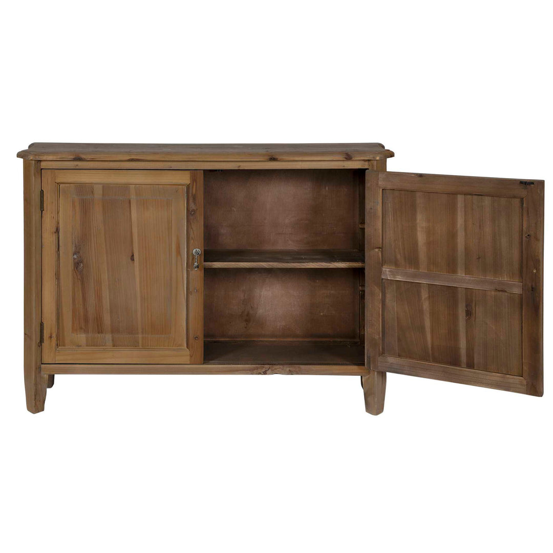 Altair - Reclaimed Wood Console Cabinet - Dark Brown