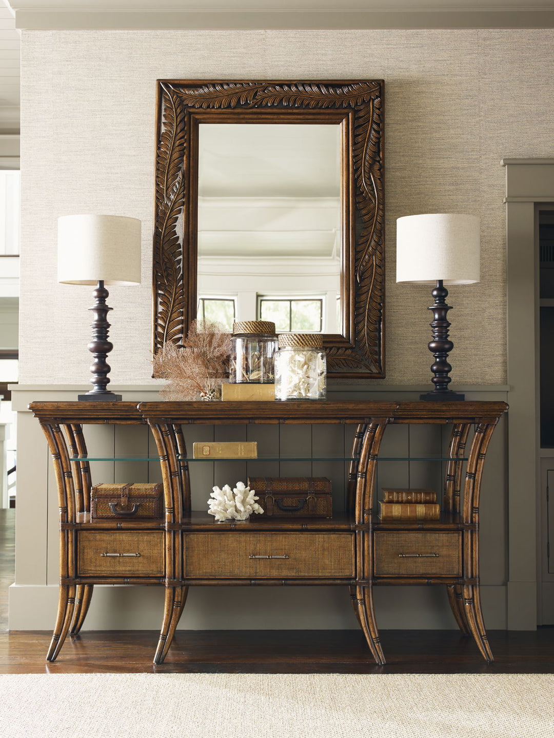 Bali Hai - Oyster Reef Sideboard - Dark Brown