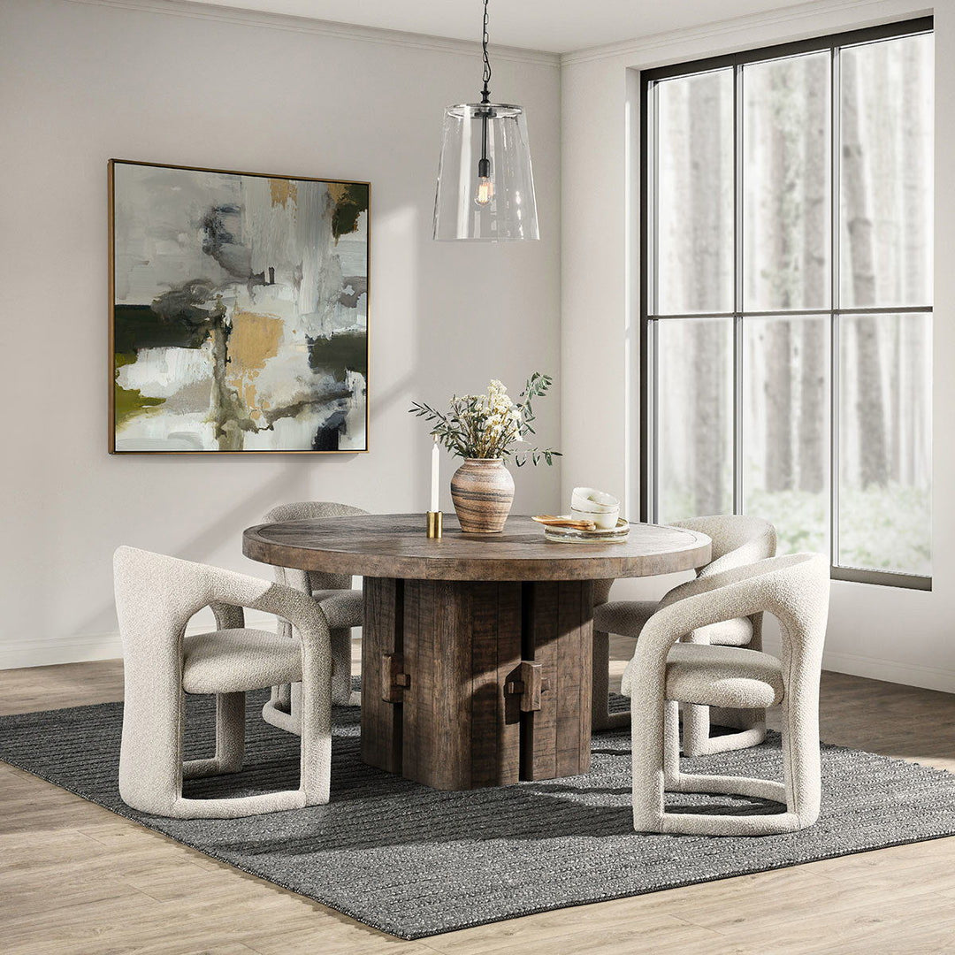 Rosemount - 60" Reclaimed Pine Round Dining Table