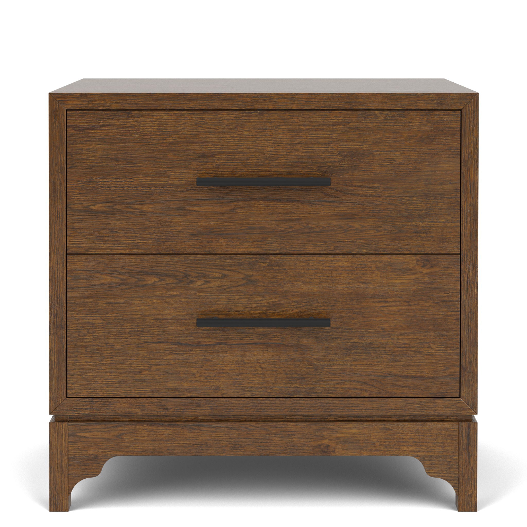 Calhoun - 2-Drawer Nightstand - Whiskey Oak