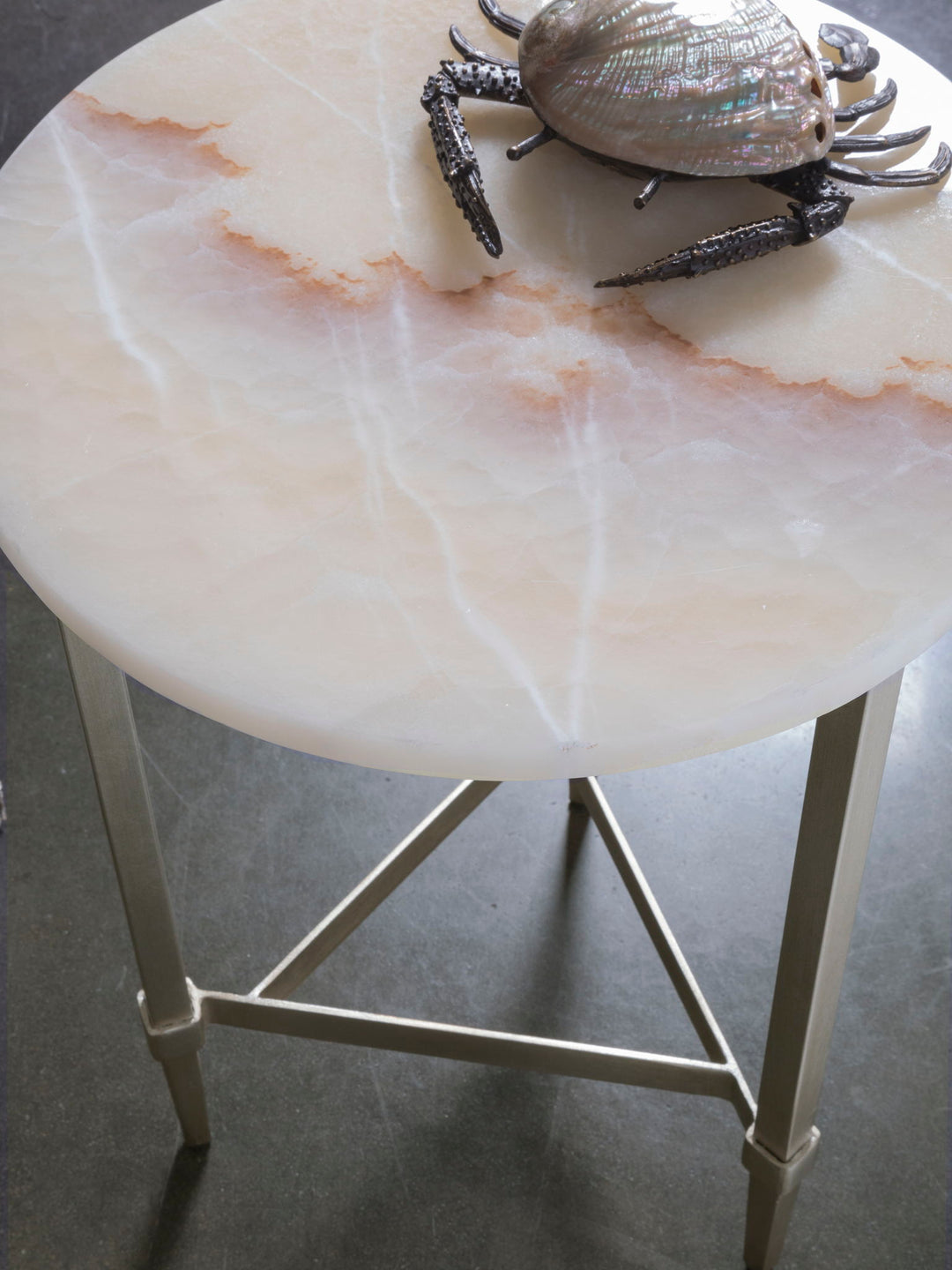 Signature Designs - Benton Round Spot Table - Yellow