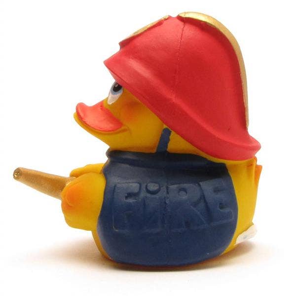 Fireman rubber duck - rubber duck