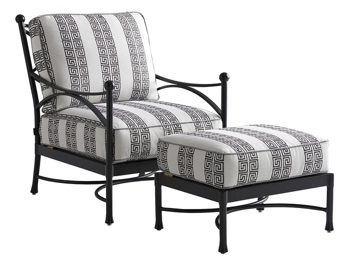 Pavlova - Fabric Lounge Chair - White