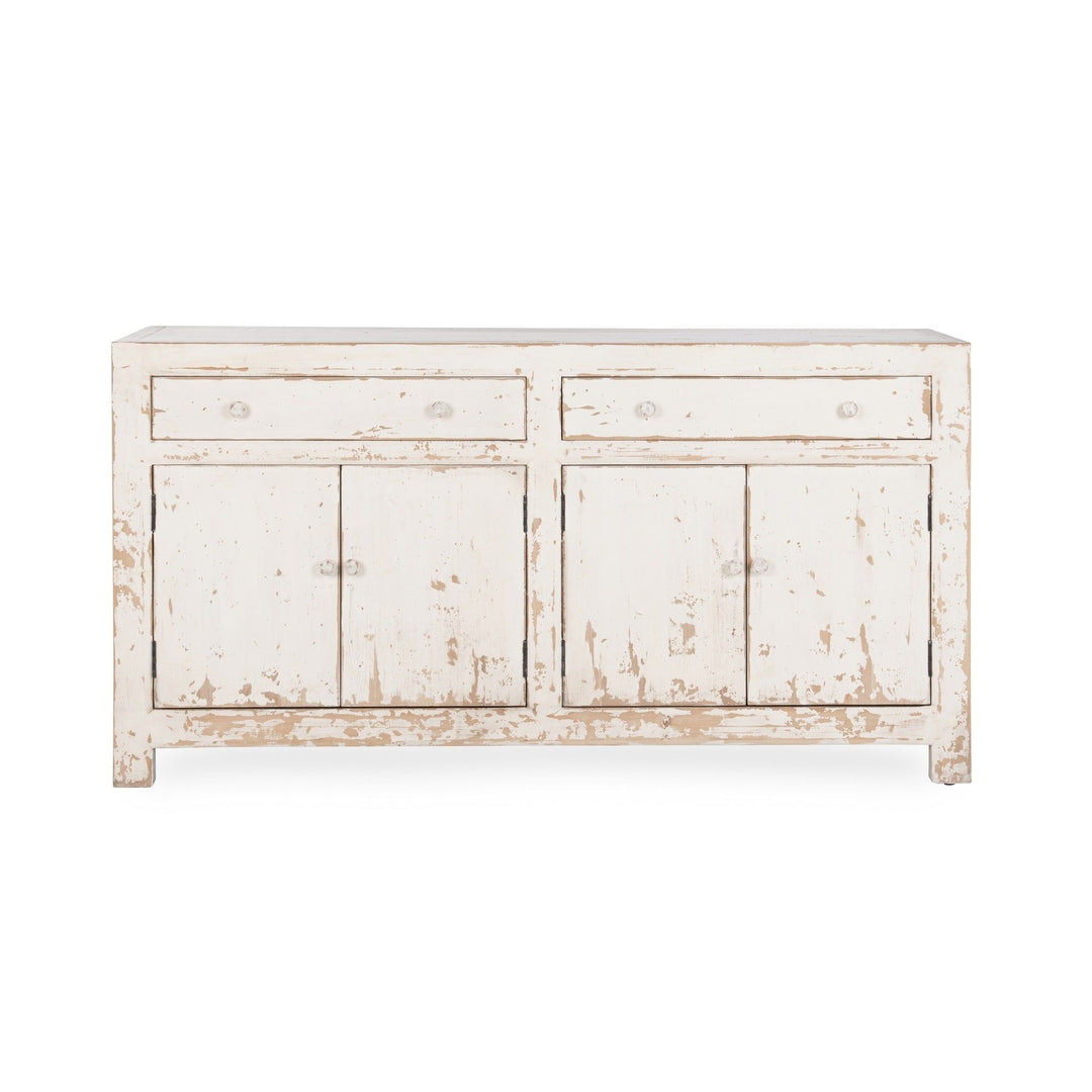 Holden - 2 Doorawers 4 Door Buffet - Worn White