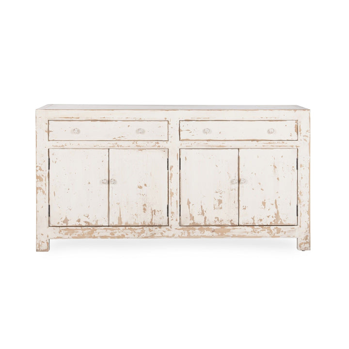 Holden - 2 Doorawers 4 Door Buffet - Worn White