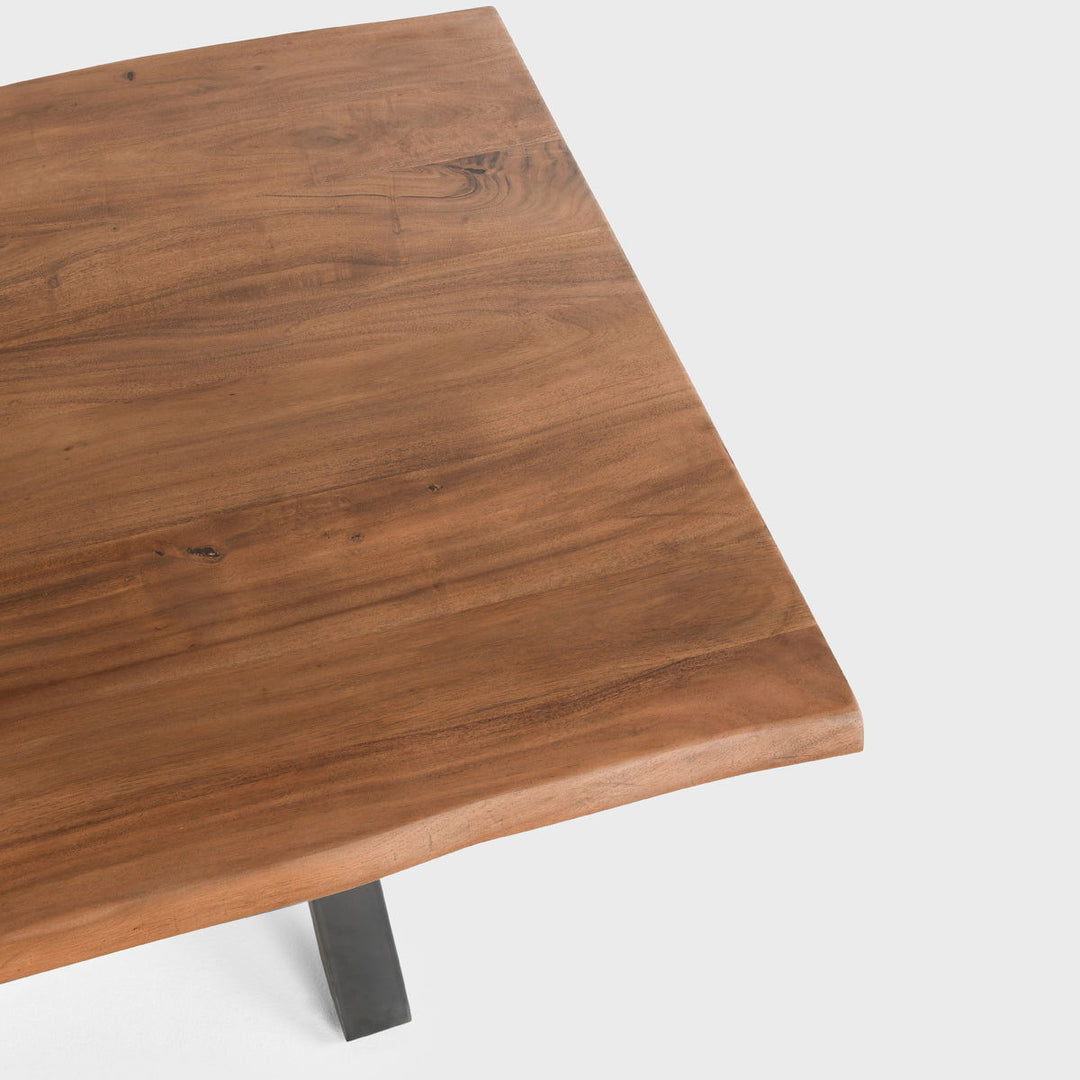 Bellamy - Dining Table - Honey / Black