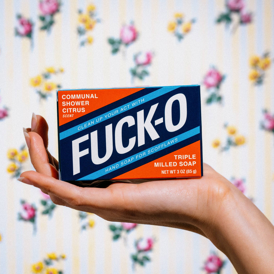 Fuck-O Triple Milled Boxed Bar Soap | Funny Soap