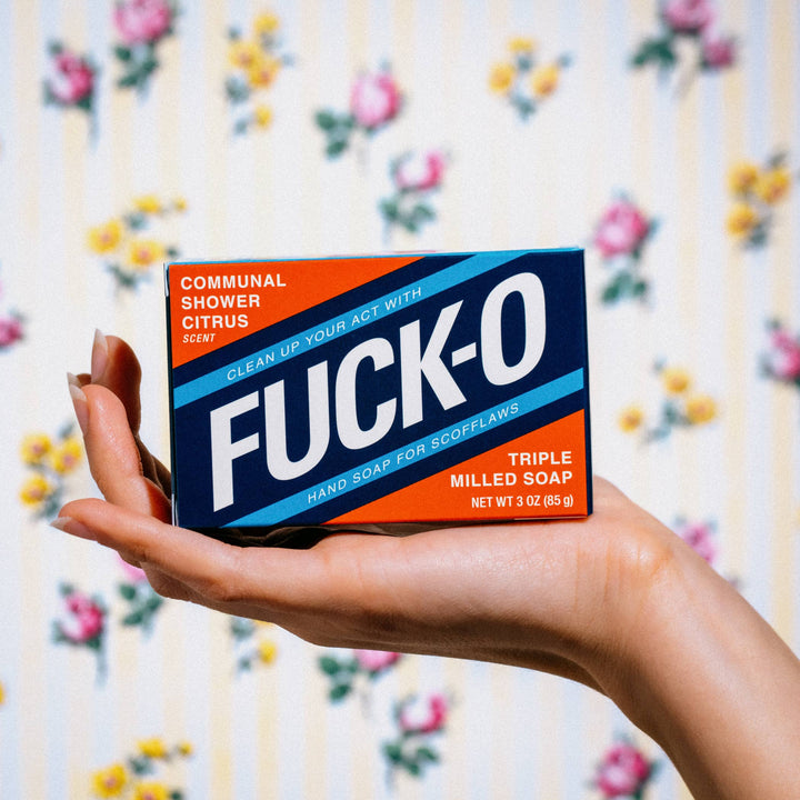 Fuck-O Triple Milled Boxed Bar Soap | Funny Soap