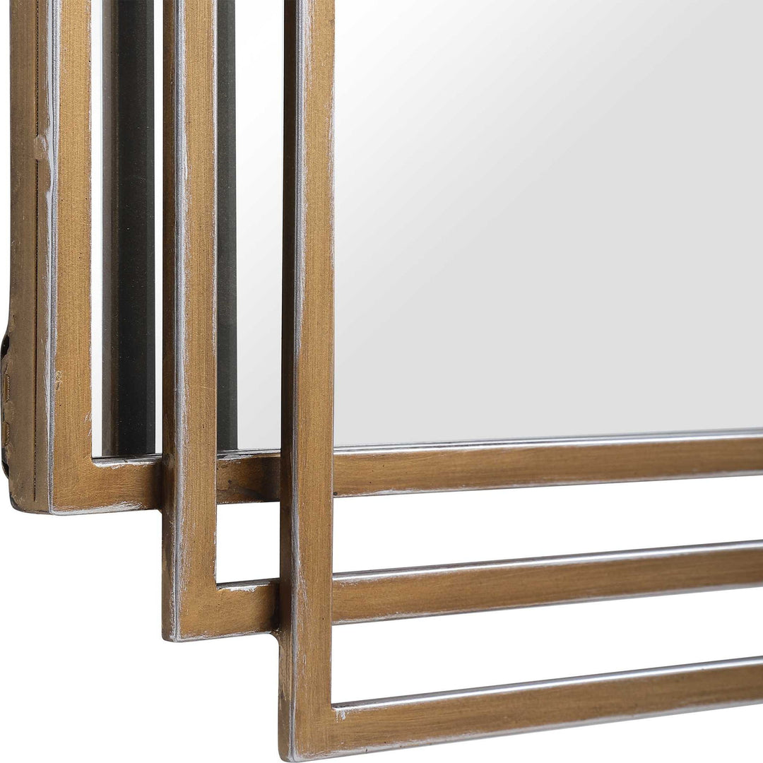 Amherst - Mirror - Brushed Gold