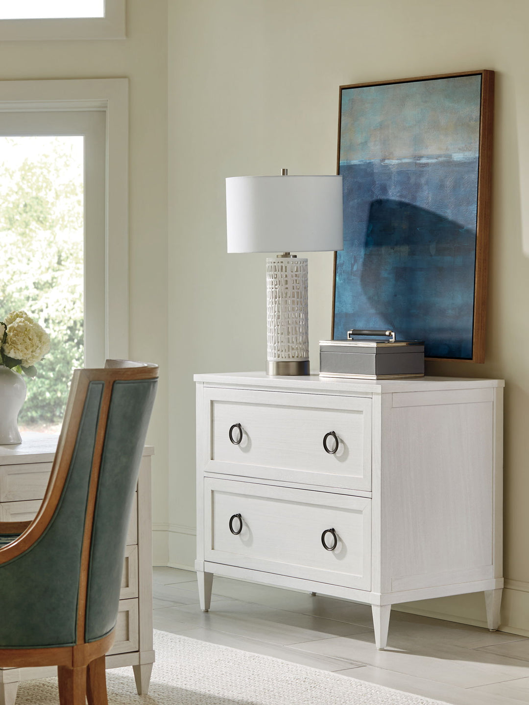 Sanibel - Melbourne Lateral File Chest - White