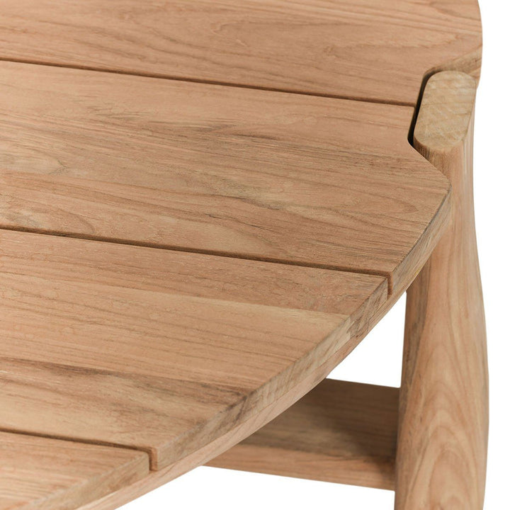 Aston - Outdoor Round Coffee Table - Natural