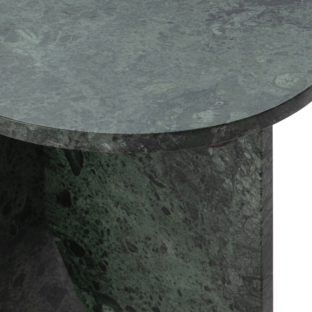 Briley - Marble Round Accent Table