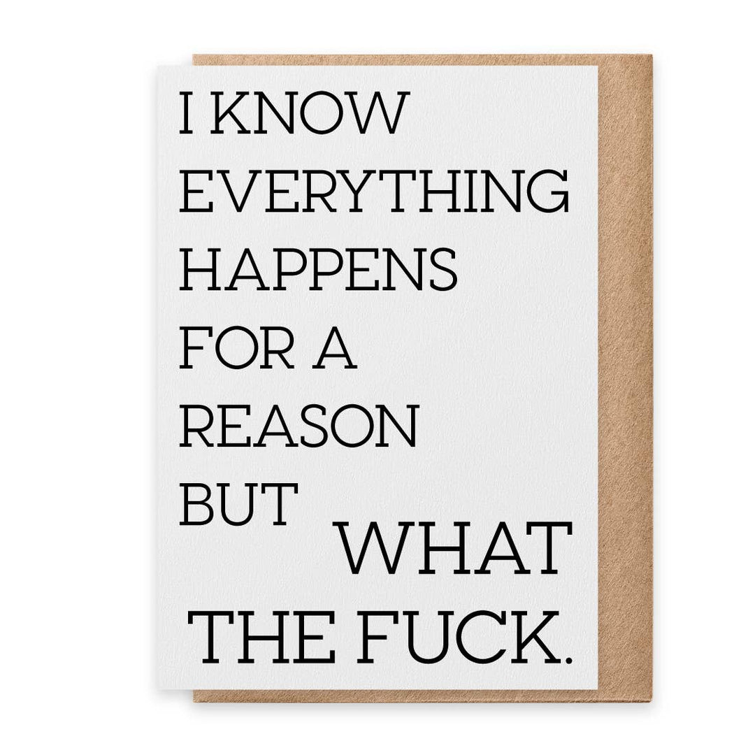 But WTF - Greeting Card