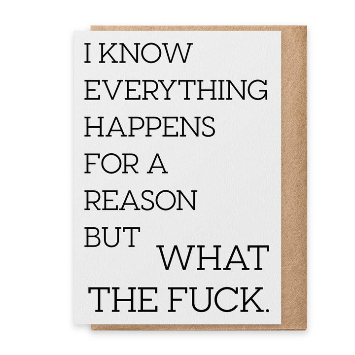 But WTF - Greeting Card