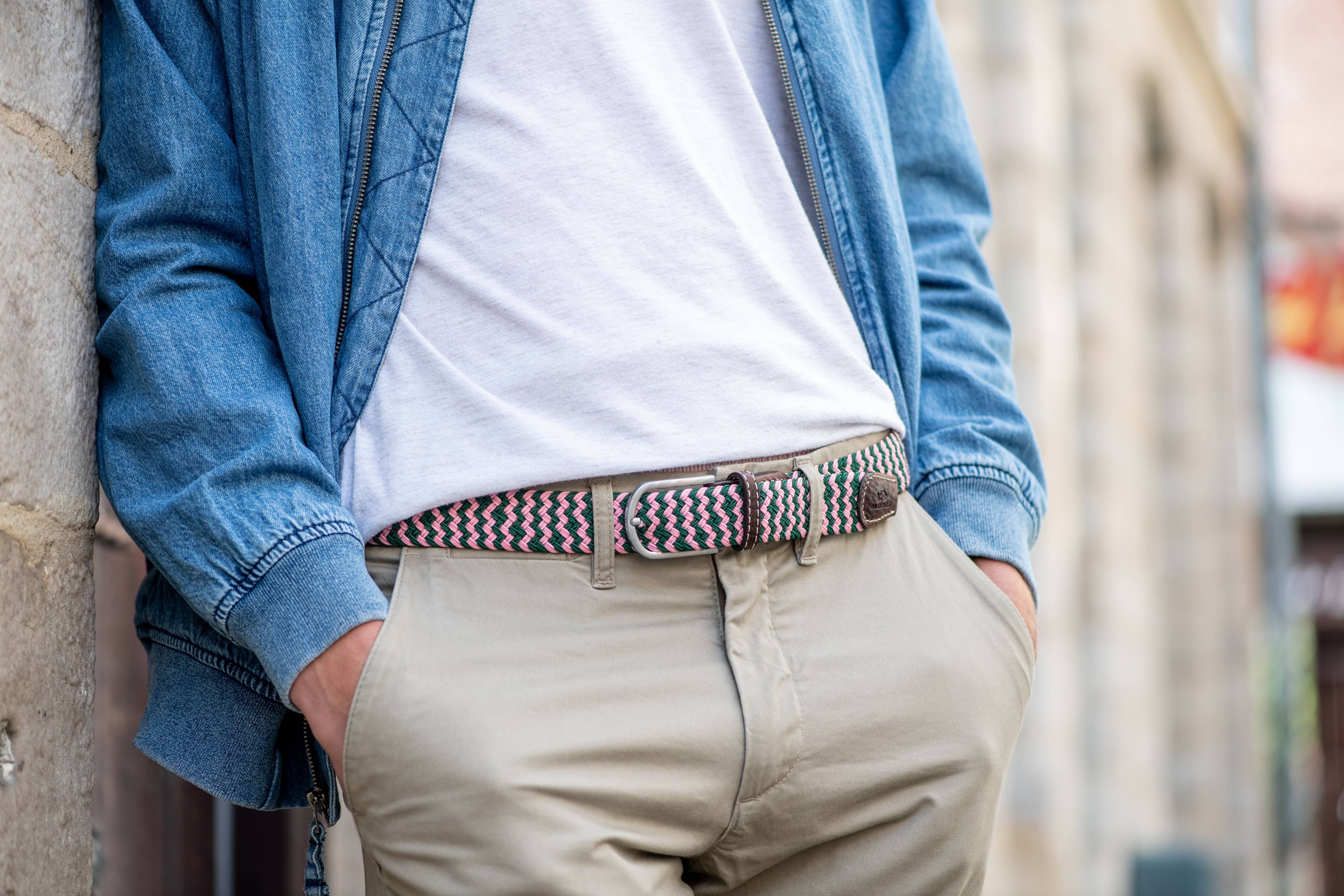 Berlin elastic braided belt: Size 1