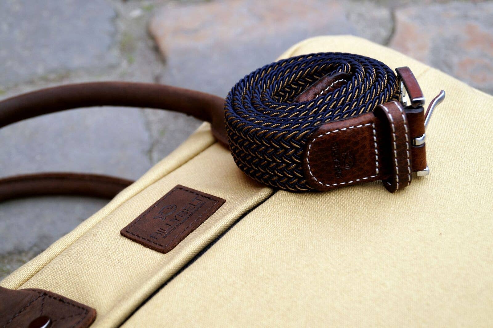 Havana elastic braided belt: Size 1
