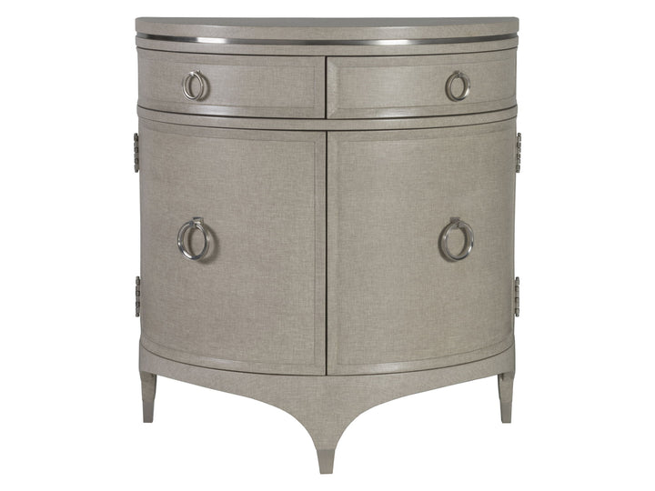 Signature Designs - Zeitgeist Linen Demilune Chest