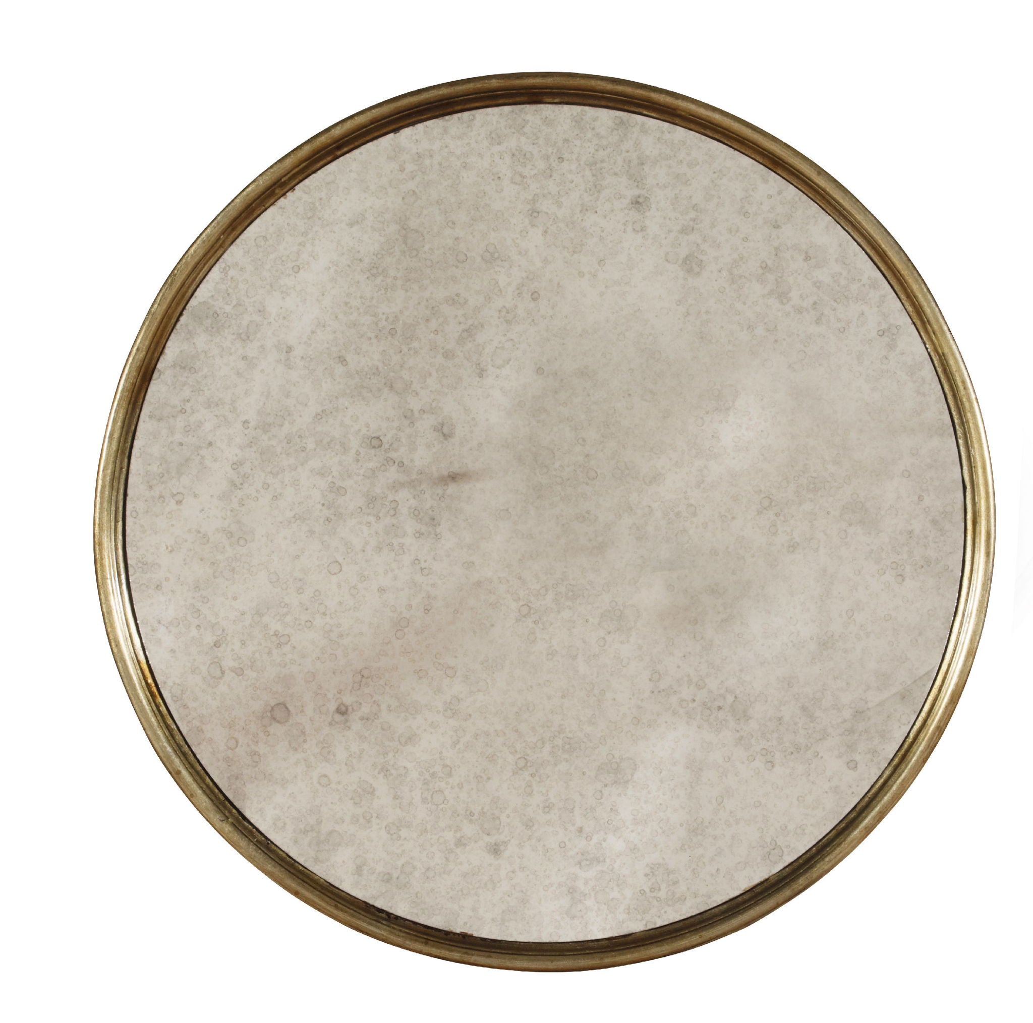 Sanctuary - Round Mirrored Accent Table - Visage