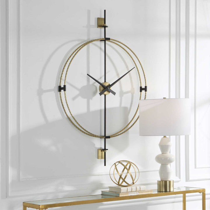 Time Flies - Modern Wall Clock