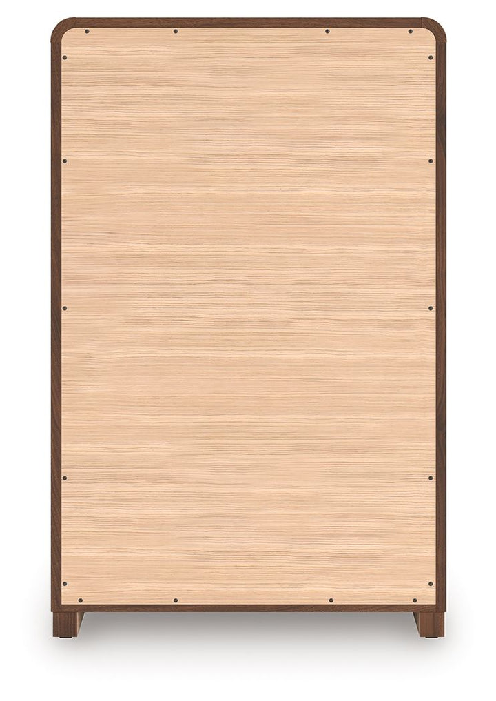 Fortlorn - Walnut Brown - Five Drawer Chest