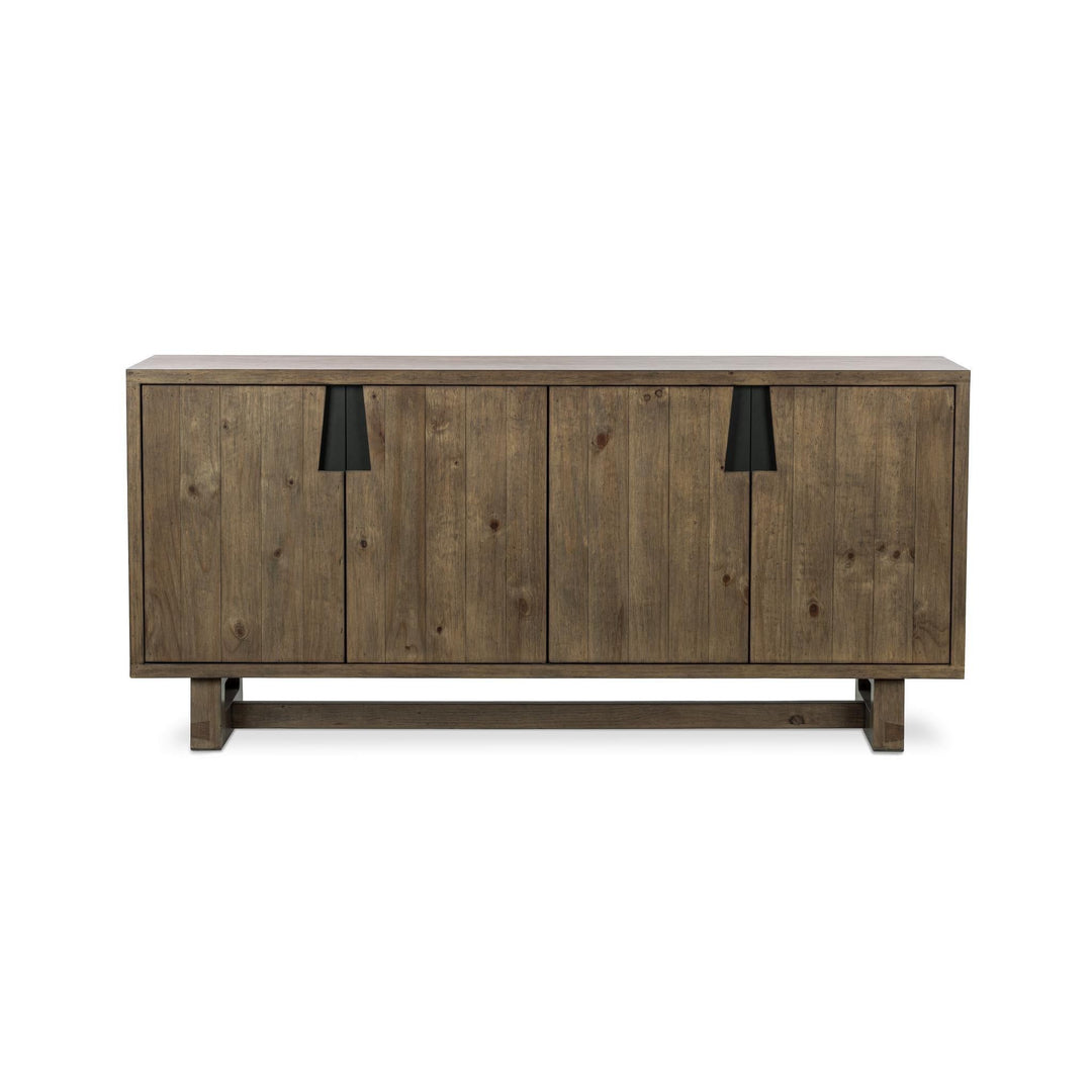 Lyra - 4 Door Buffet - Smoke Brown