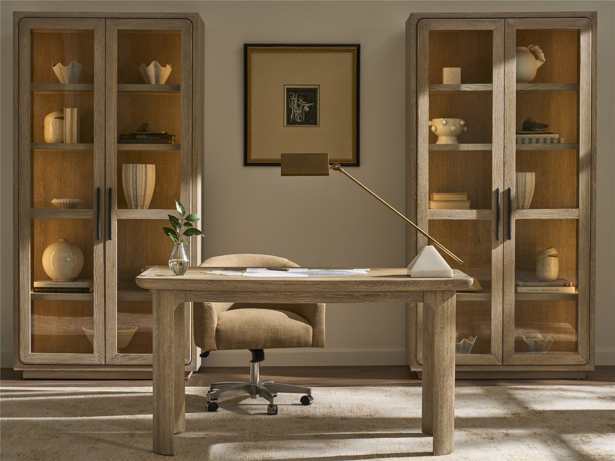 Modern - Wood Display Cabinet