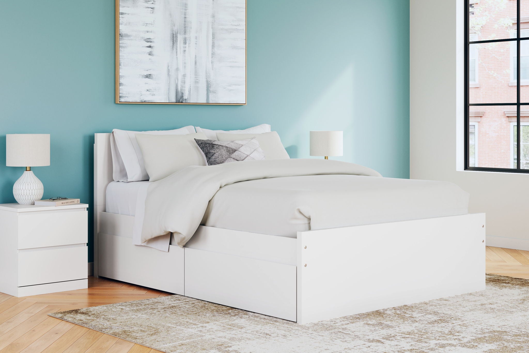 Onita - Panel Platform Bed