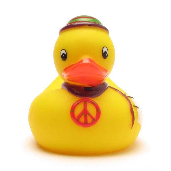 “Peace” bath duck