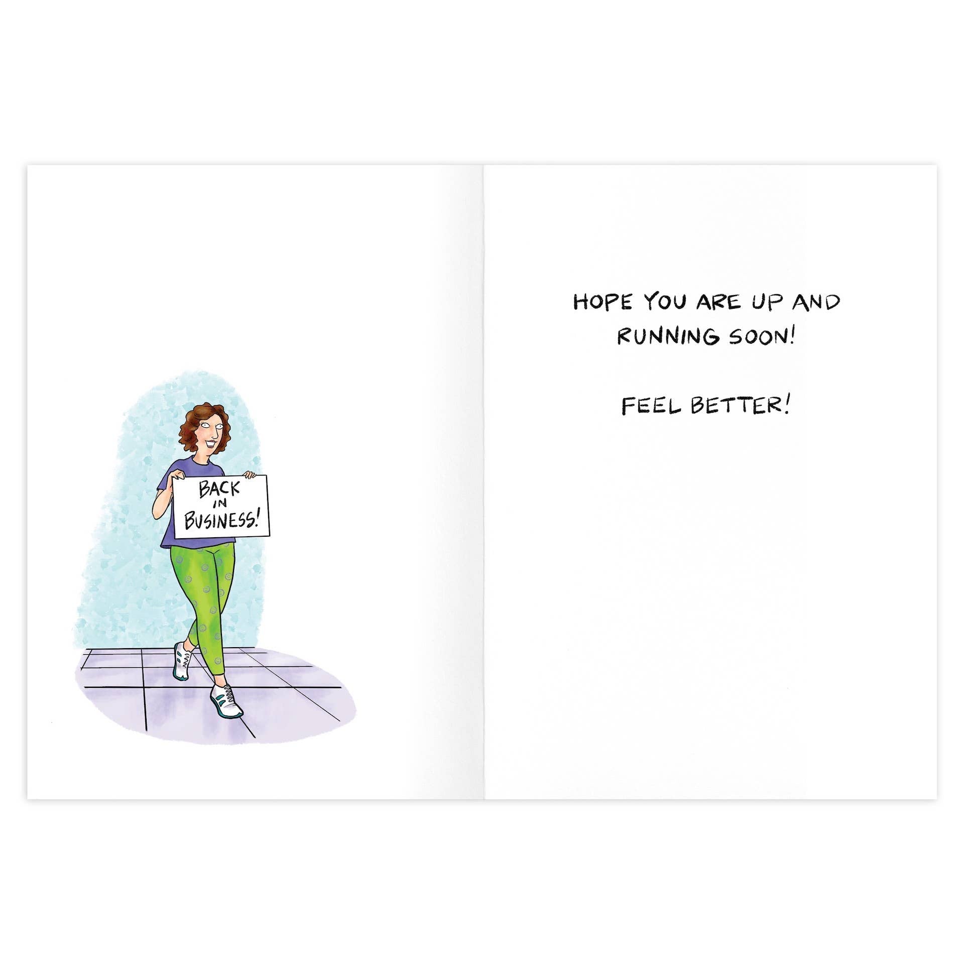 Out Of Order Get Well Card - 9446