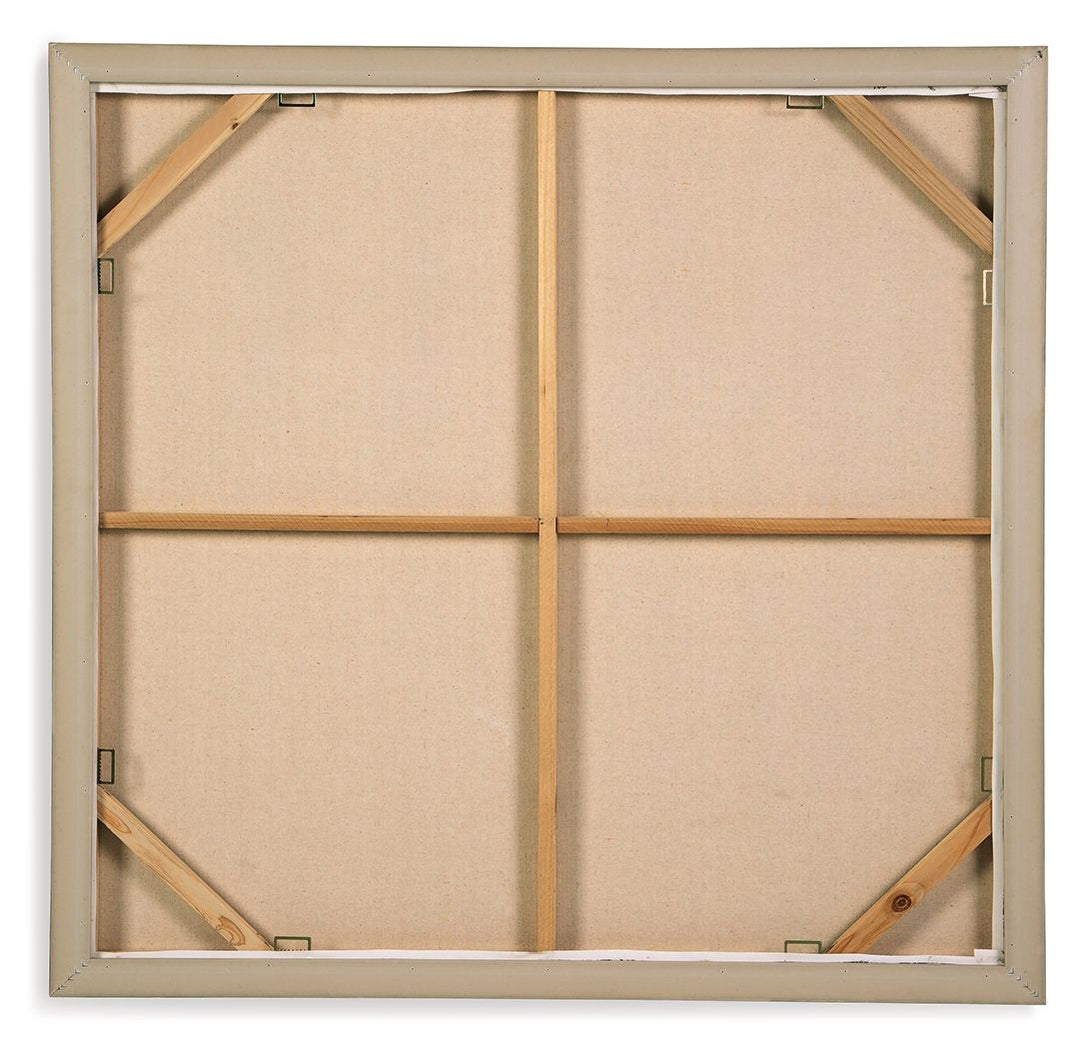 Weatheridge - Grey / Gold - Wall Art