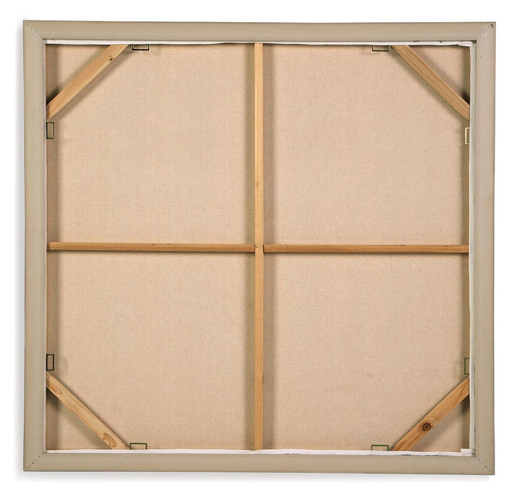 Weatheridge - Grey / Gold - Wall Art