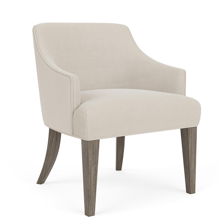 Sariel - Upholstered Host Chair (Set of 2) 2" - Gray