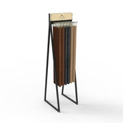 Leather belt display