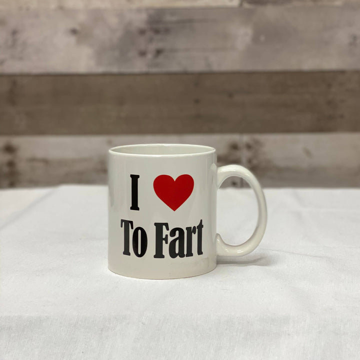 Giant Mug I (Heart) To Fart
