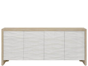 Oasis - Credenza - Beige / Light Brown
