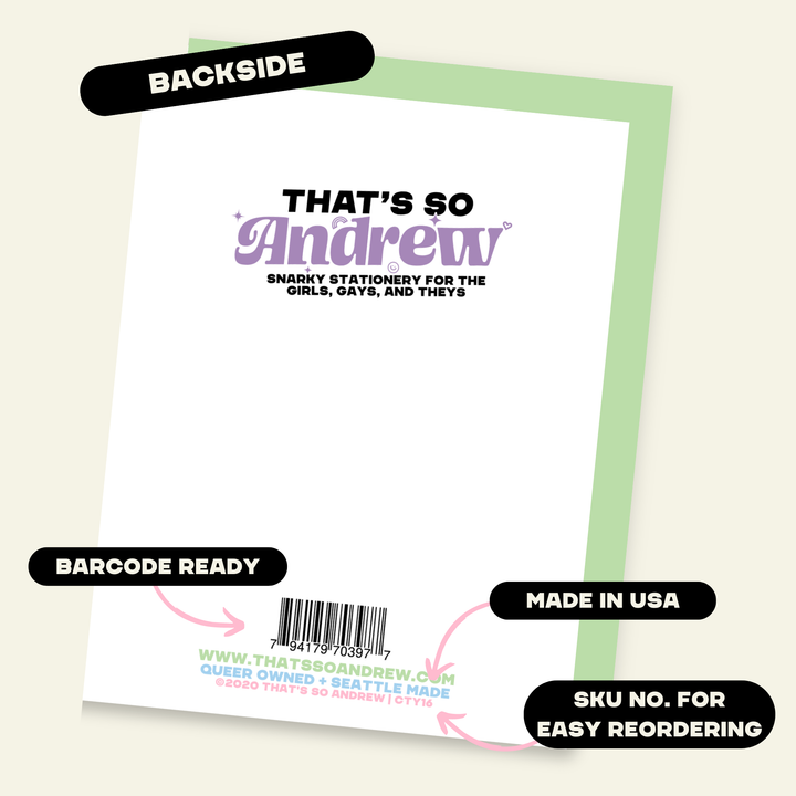You're Fucking Einstein Birthday Greeting Card