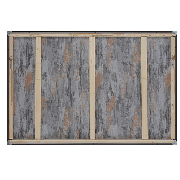 Gilt - Misty Landscape Framed Print - Pearl Silver