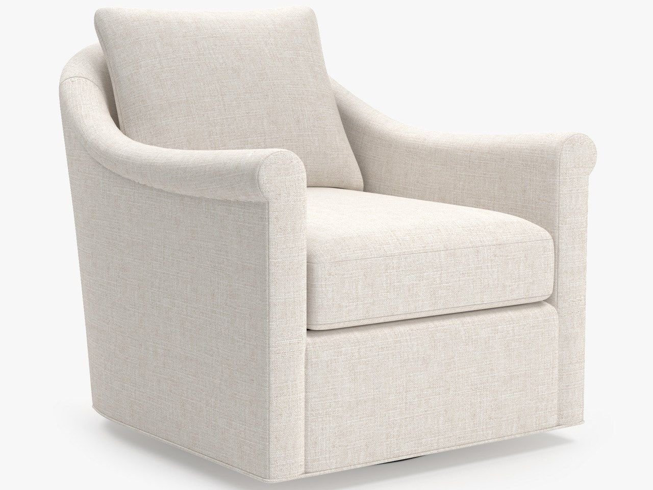 Rowan - Swivel Glider, Special Order - White