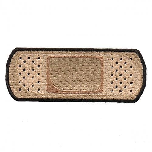 Bandage Embroidered Patch – 4" x 2"